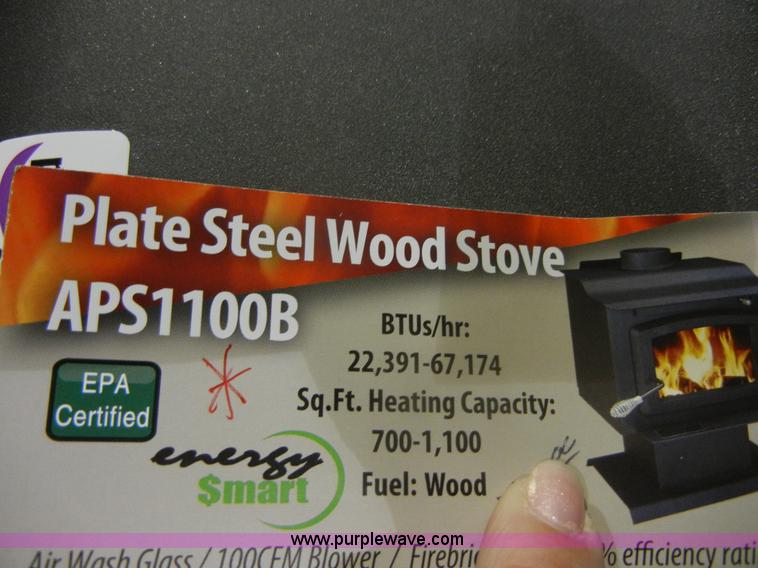 image for item D9981 Breckwell plate steel wood pellet stove