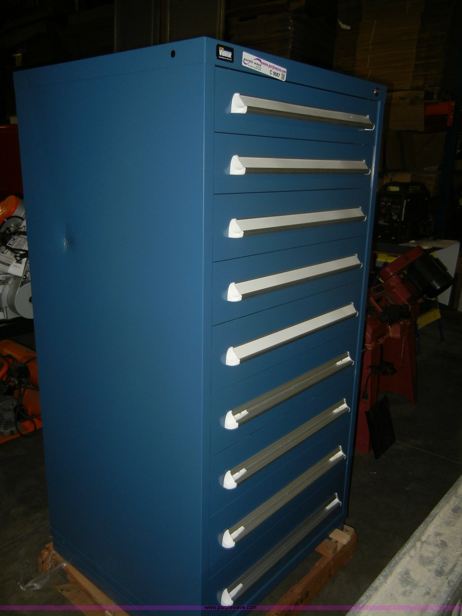 Stanley Vidmar storage bin in Spring Hill, KS Item C9087 sold