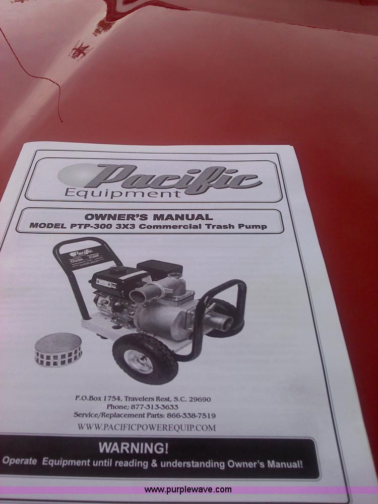 image for item A1320 Pacific 3" commercial trash pump