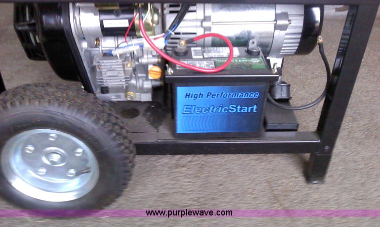 image for item A1321 Pacific 6,800 watt diesel generator