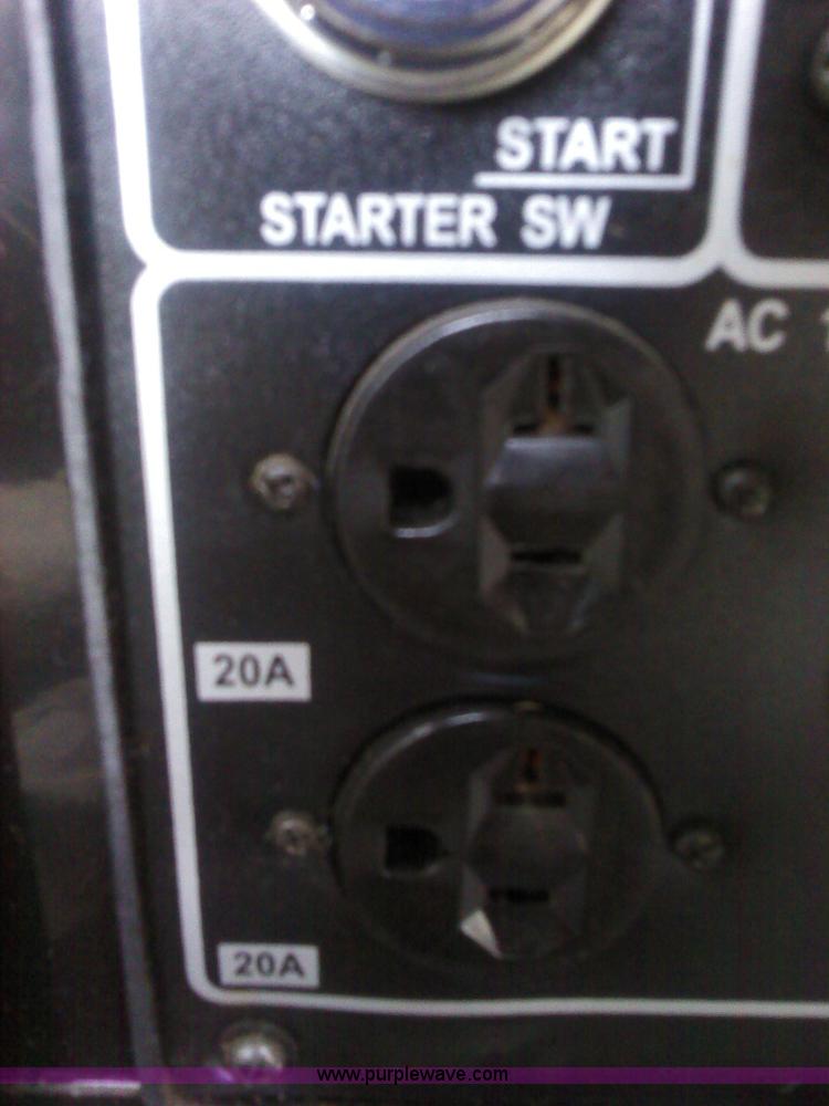 image for item A1321 Pacific 6,800 watt diesel generator