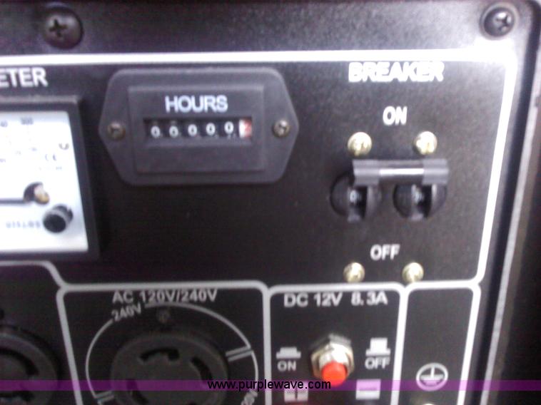 image for item A1321 Pacific 6,800 watt diesel generator