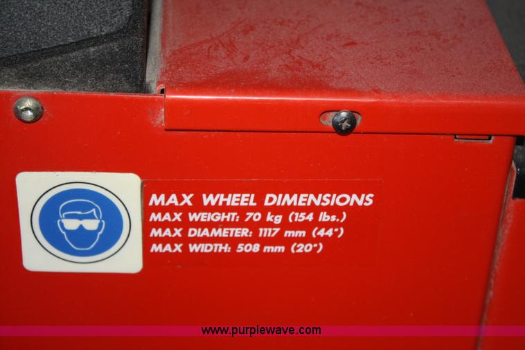 image for item A2359 Accuturn 1200 wheel balancer