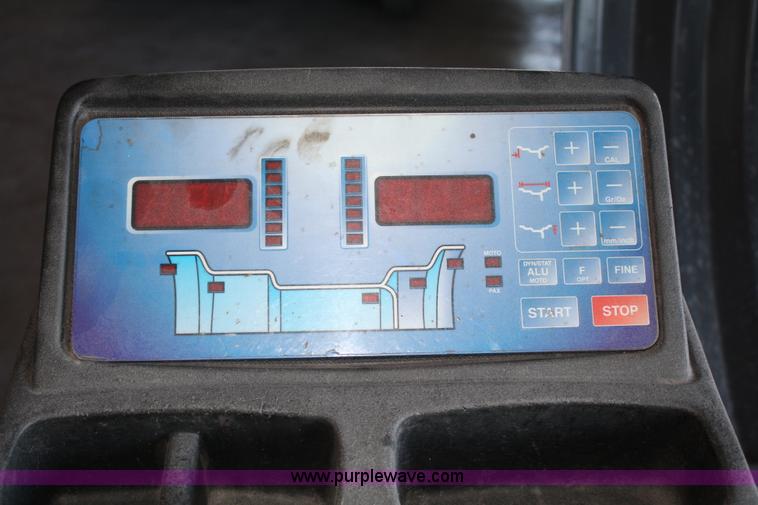 image for item A2359 Accuturn 1200 wheel balancer