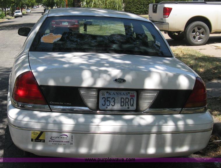 image for item A4291 1998 Ford Crown Victoria Police Interceptor