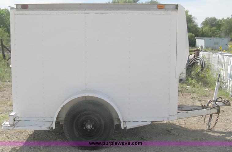 image for item A4372 1980 Fruehauf 8' cargo trailer