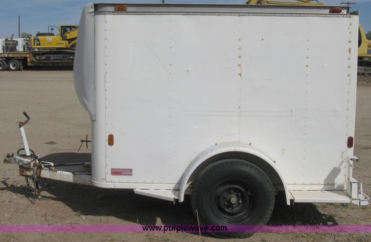 image for item A4372 1980 Fruehauf 8' cargo trailer