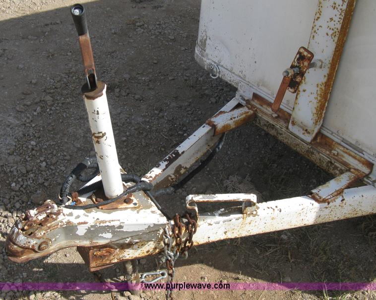 image for item A4372 1980 Fruehauf 8' cargo trailer