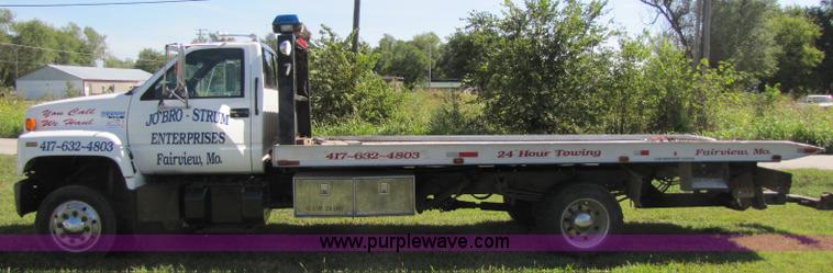 image for item A5029 1994 Chevrolet Kodiak rollback truck