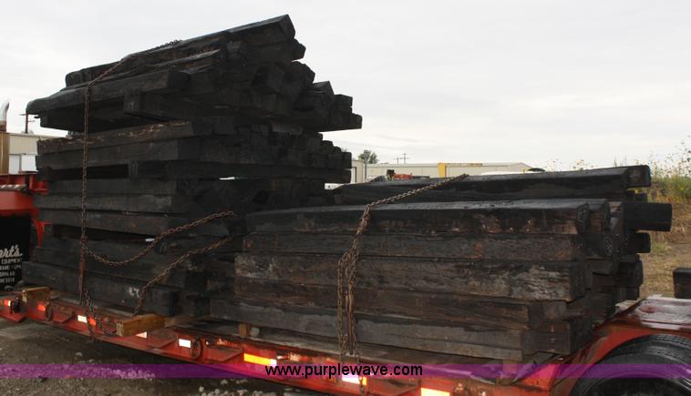 image for item B9254 (253) used railroad ties
