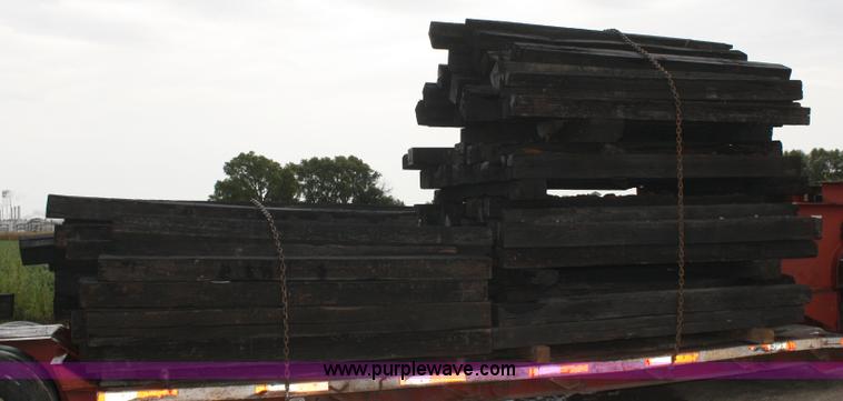 image for item B9254 (253) used railroad ties