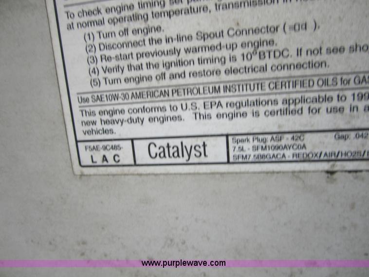 image for item C5009 1995 Ford F350 XL pickup truck