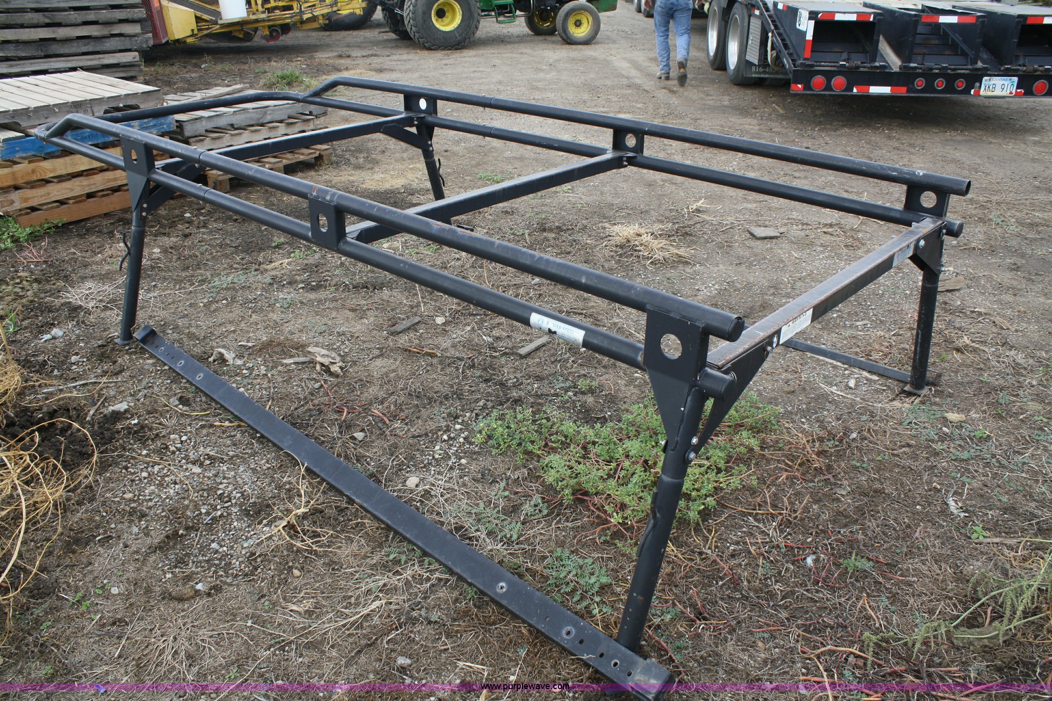 Adrian steel ladder rack in Lawrence, KS Item A2333 sold Purple Wave