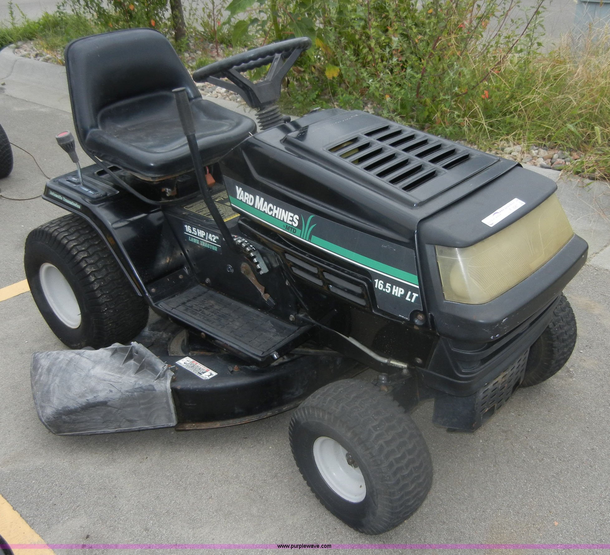 MTD Yard Machine lawn mower in Manhattan, KS Item F9267 sold Purple