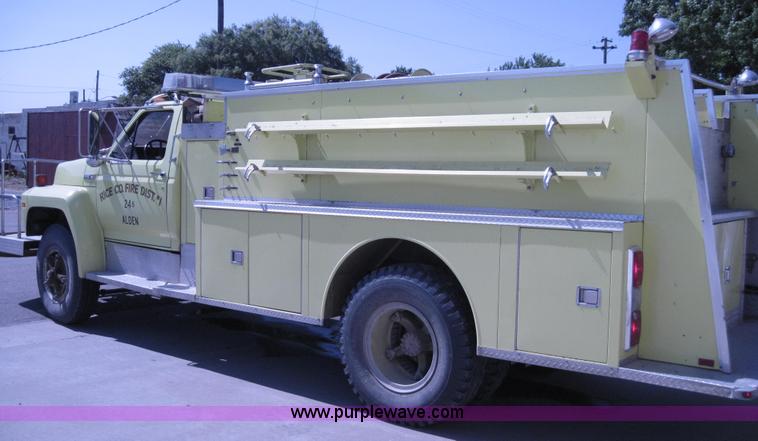 image for item A1328 1980 Ford F700 firetruck