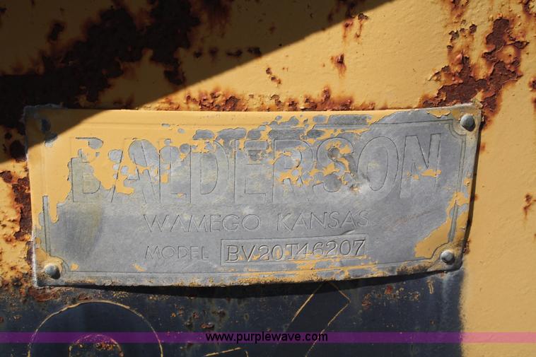 image for item A2148 Balderson V-plow