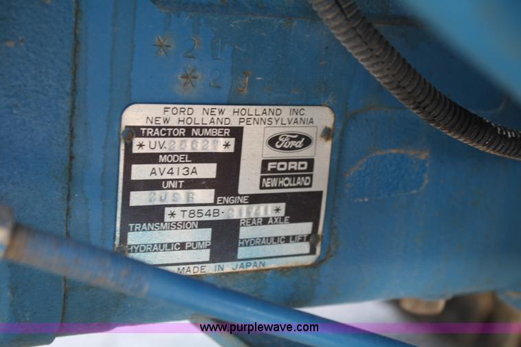 image for item A2312 1992 Ford 2120 tractor