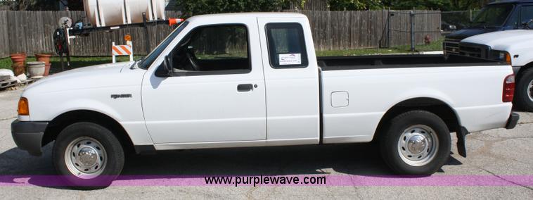 image for item A2314 2003 Ford Ranger supercab pickup truck