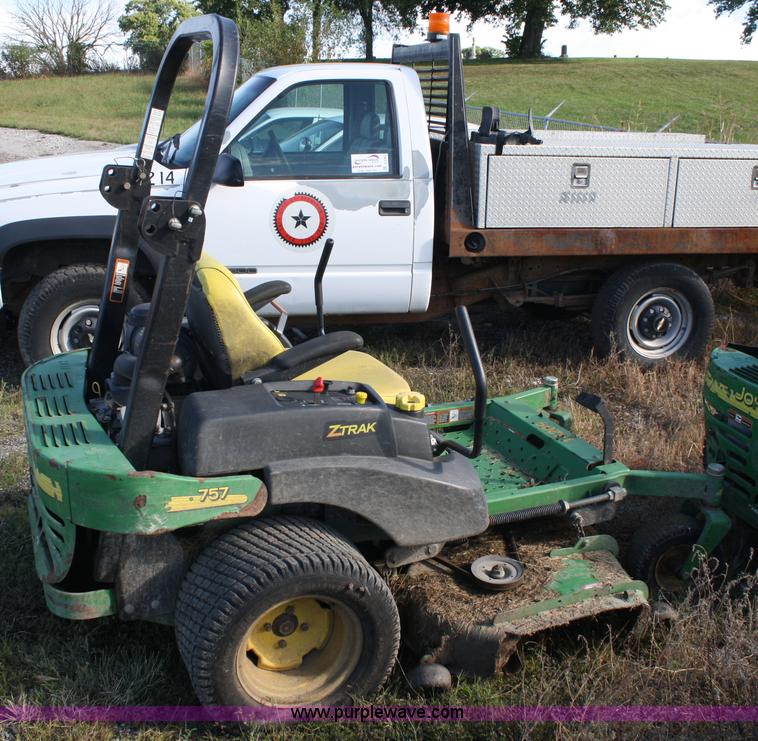 image for item A2361 John Deere 757 Ztrak mower
