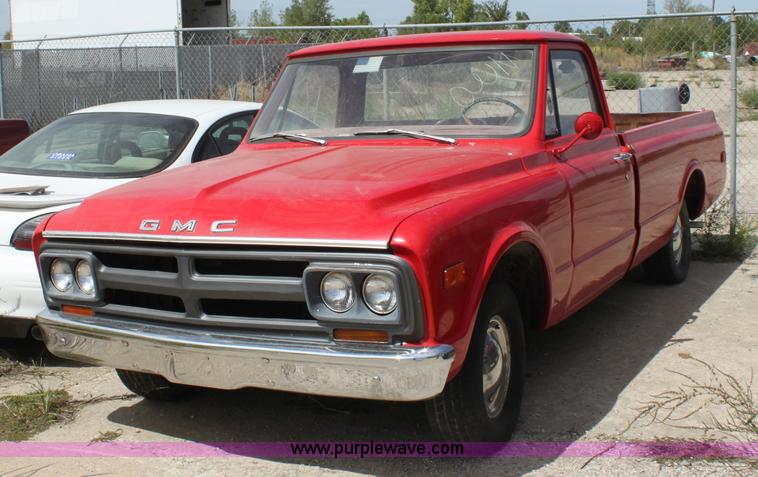 image for item A2740 1968 GMC 1500 pickup truck