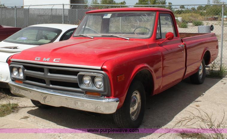 image for item A2740 1968 GMC 1500 pickup truck