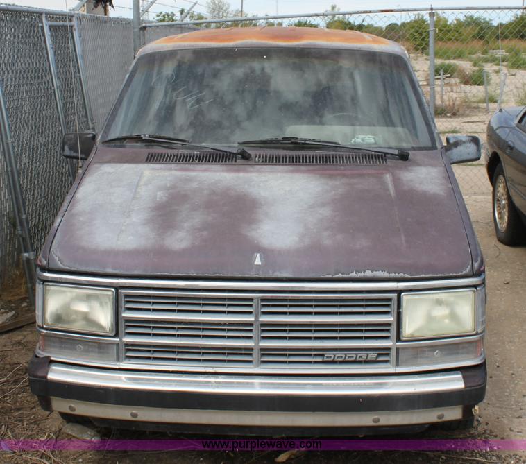 image for item A2743 1990 Dodge Grand Caravan SE mini van