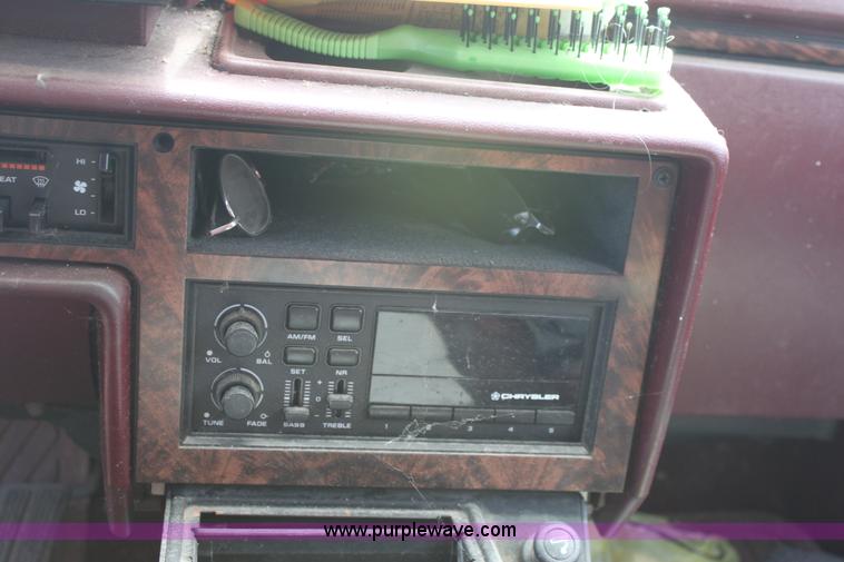 image for item A2743 1990 Dodge Grand Caravan SE mini van