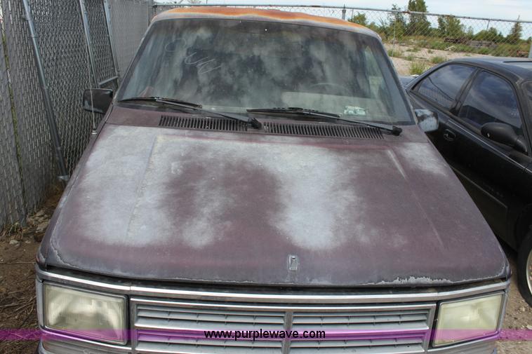 image for item A2743 1990 Dodge Grand Caravan SE mini van
