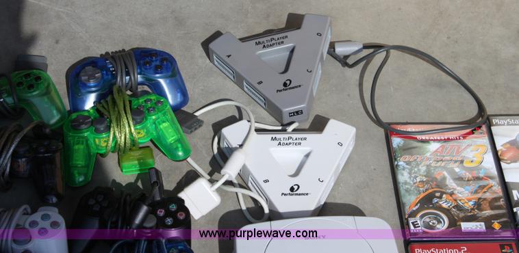 image for item A2797 Assorted Sony Playstation game consoles and more