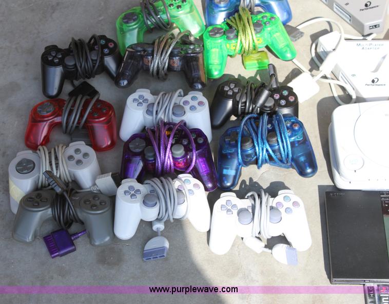 image for item A2797 Assorted Sony Playstation game consoles and more