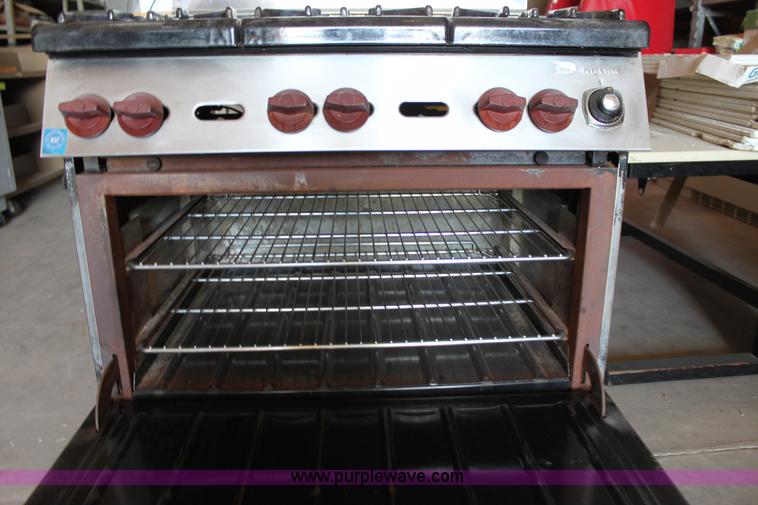 image for item A2802 Wolf stainless steel commercial oven
