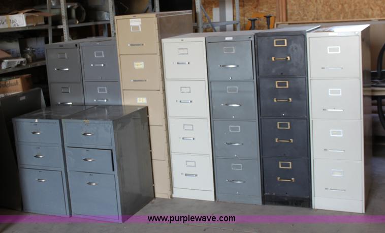 image for item A2806 (9) file cabinets