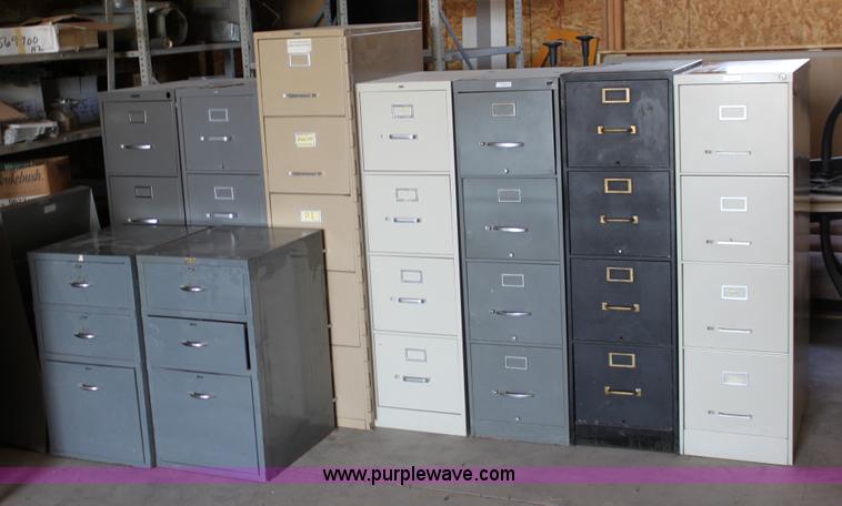 image for item A2806 (9) file cabinets