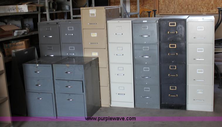 image for item A2806 (9) file cabinets