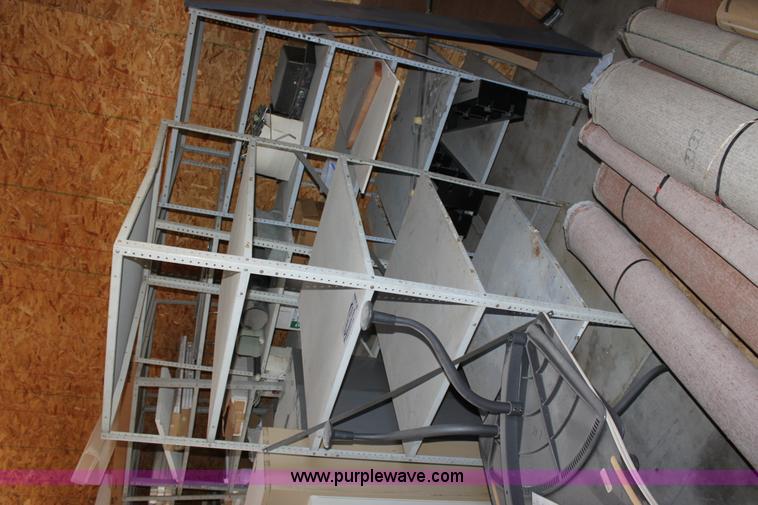 image for item A2809 Metal shelving unit