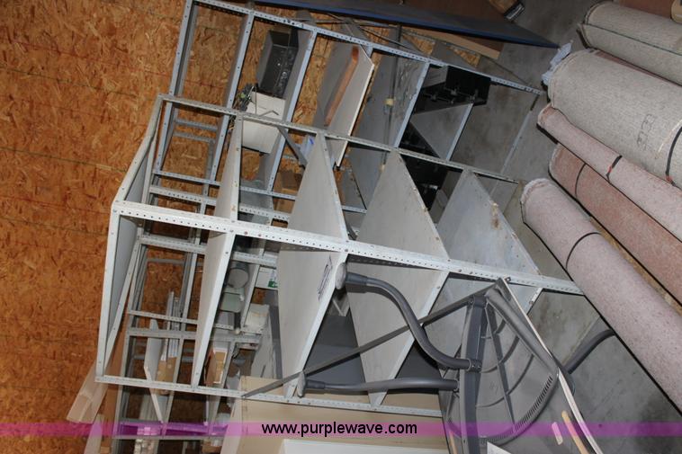 image for item A2809 Metal shelving unit