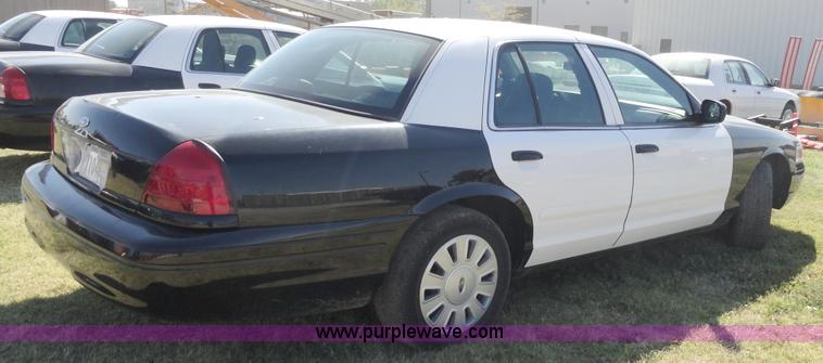 image for item A3165 2008 Ford Crown Victoria Police Interceptor