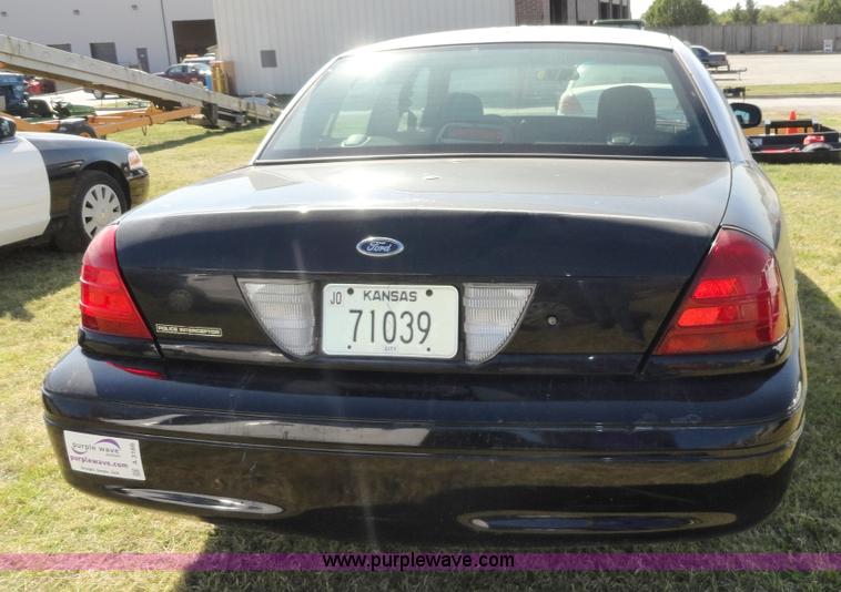 image for item A3166 2008 Ford Crown Victoria Police Interceptor