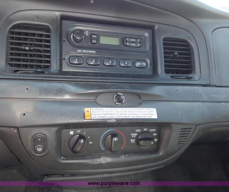 image for item A3167 2008 Ford Crown Victoria Police Interceptor