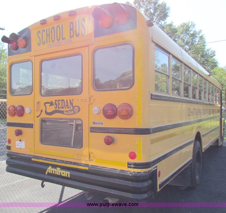 image for item A3529 1996 International 3800 Am Tran school bus