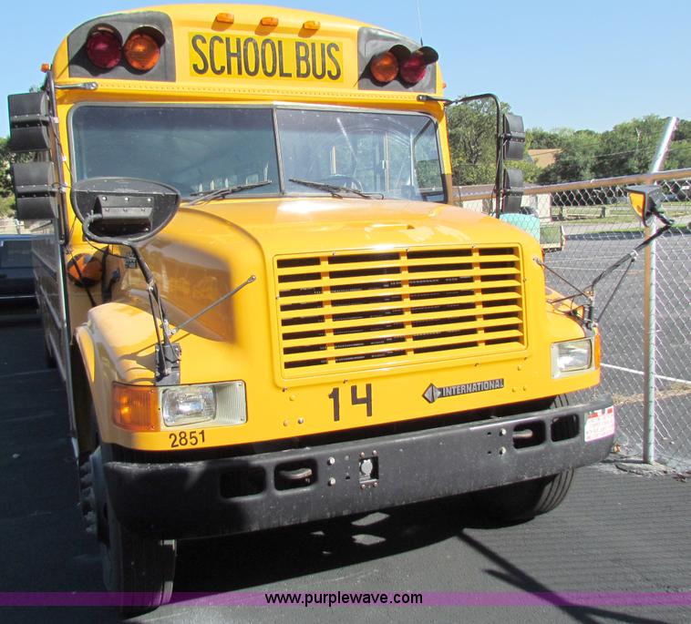 image for item A3530 1996 International 3800 Am Tran school bus