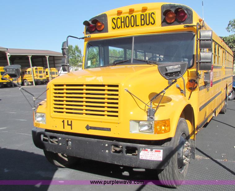 image for item A3530 1996 International 3800 Am Tran school bus