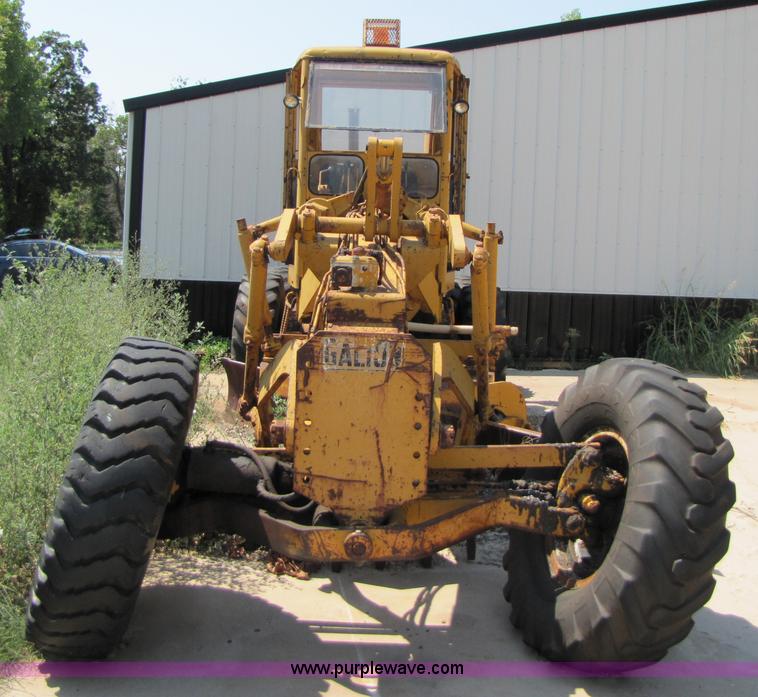 image for item A4634 1964 Galion 118 motor grader