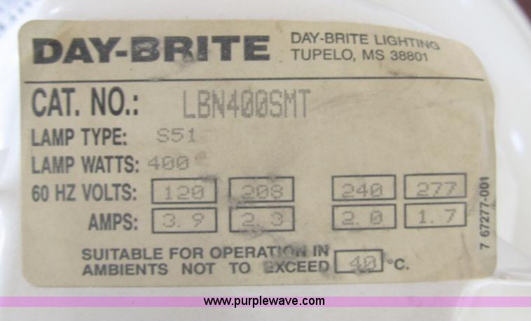 image for item A8001 (15) DayBrite high pressure sodium bulb lamps