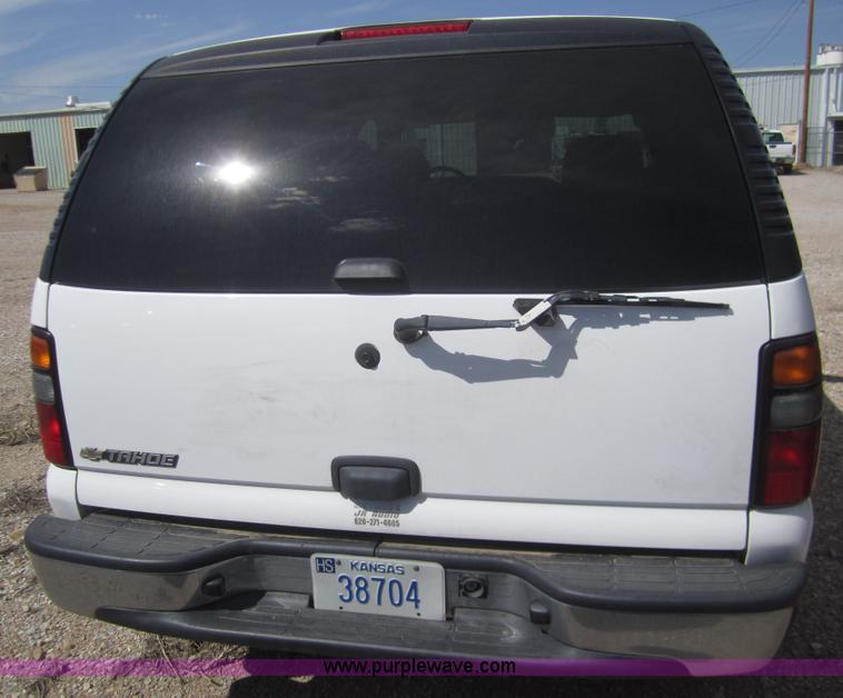 image for item B5501 2006 Chevrolet Tahoe SUV