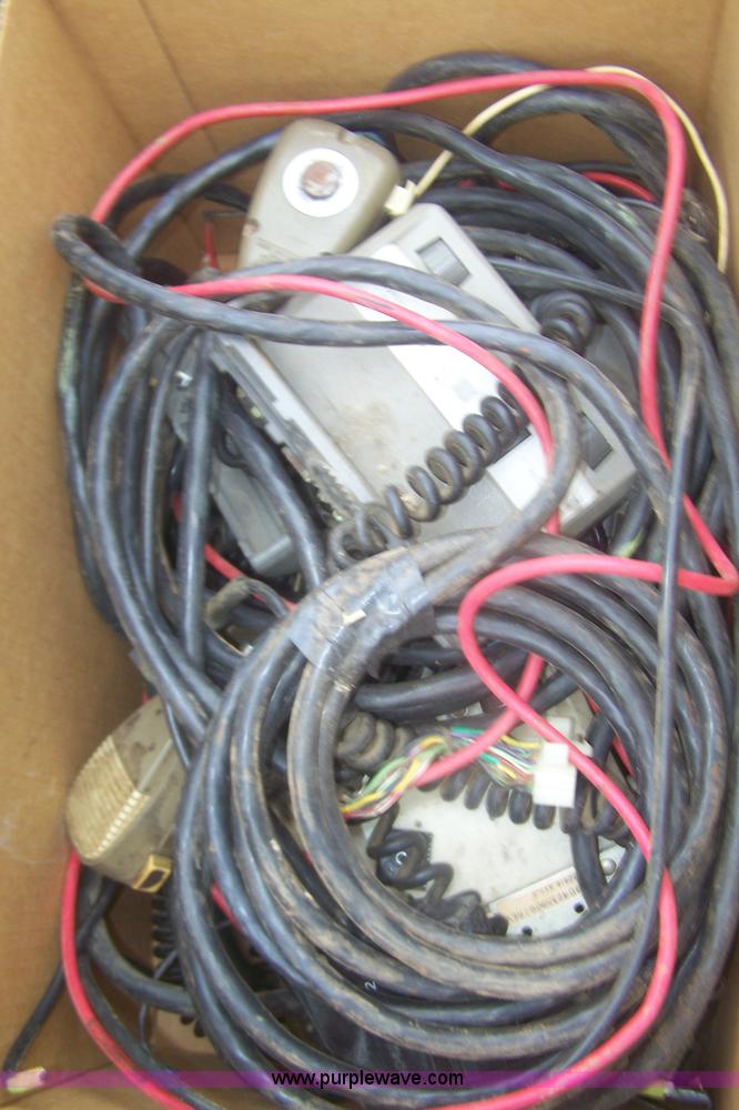 image for item E9285 Assorted Lo-band 2-way radios and radio antennas