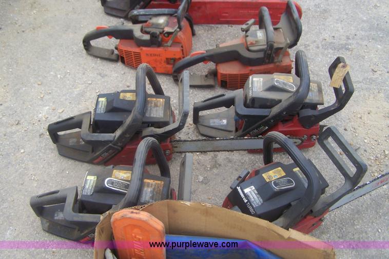 image for item E9288 (8) chainsaws