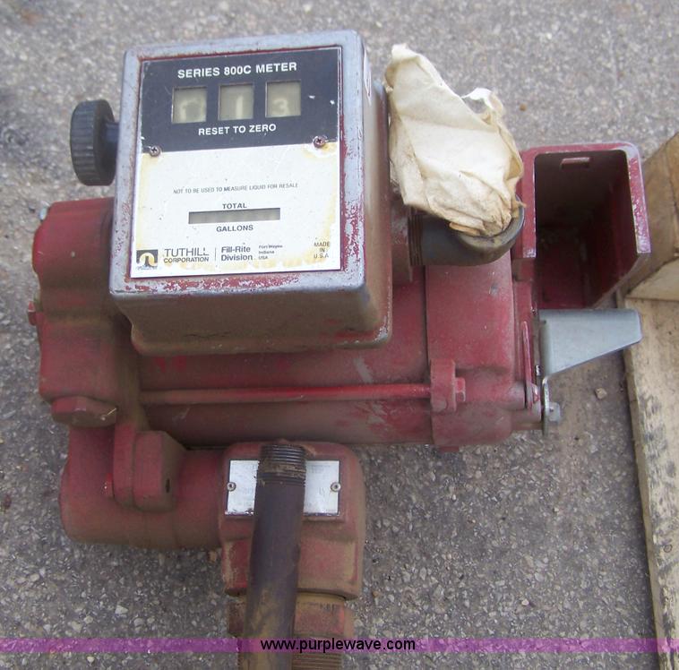 image for item E9291 Tuthill 701 fuel pump with meter