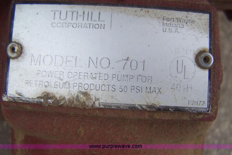 image for item E9291 Tuthill 701 fuel pump with meter