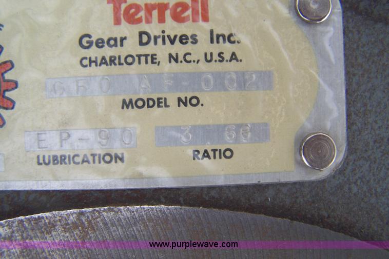 image for item E9295 (2) new Terrell gear drives